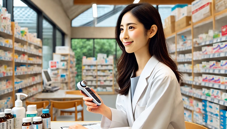 女性の薬剤師